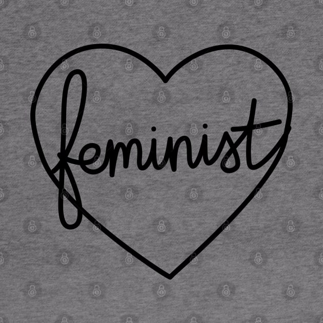 Feminist Hand Lettered by Me And The Moon